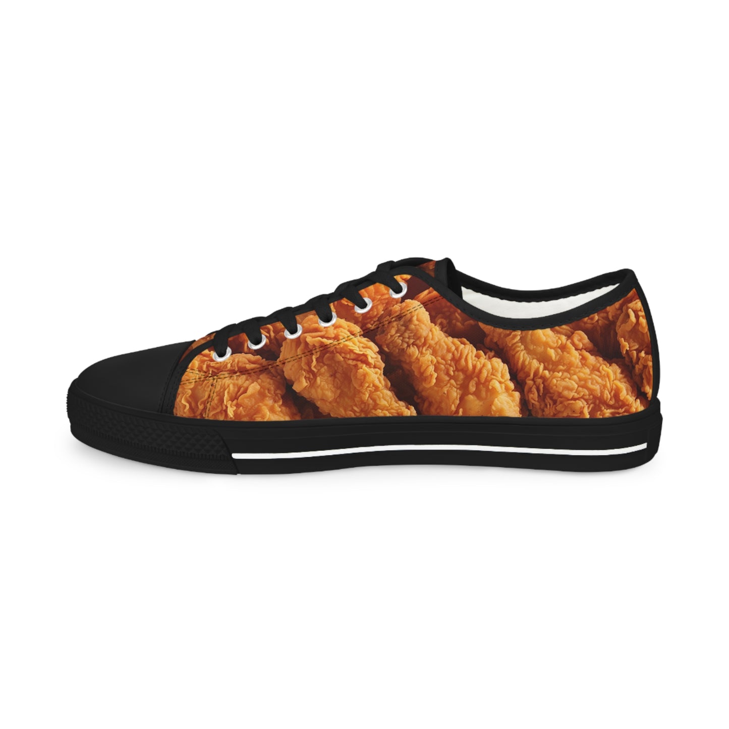 Fried Chicken Men's Low Top Food Shoes