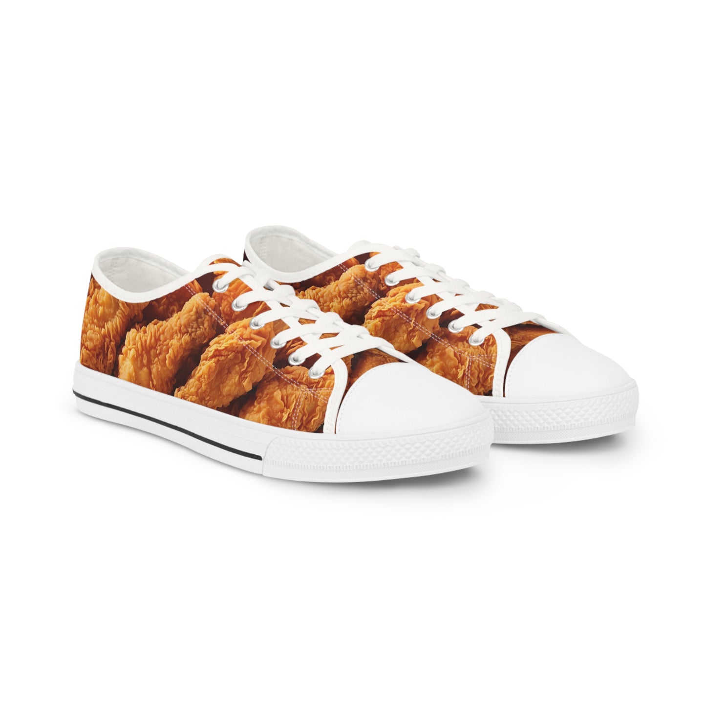 Fried Chicken Men's Low Top Food Shoes