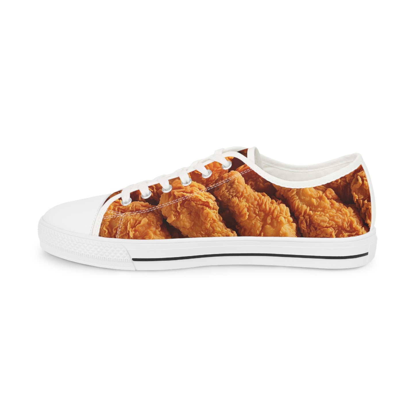 Fried Chicken Men's Low Top Food Shoes