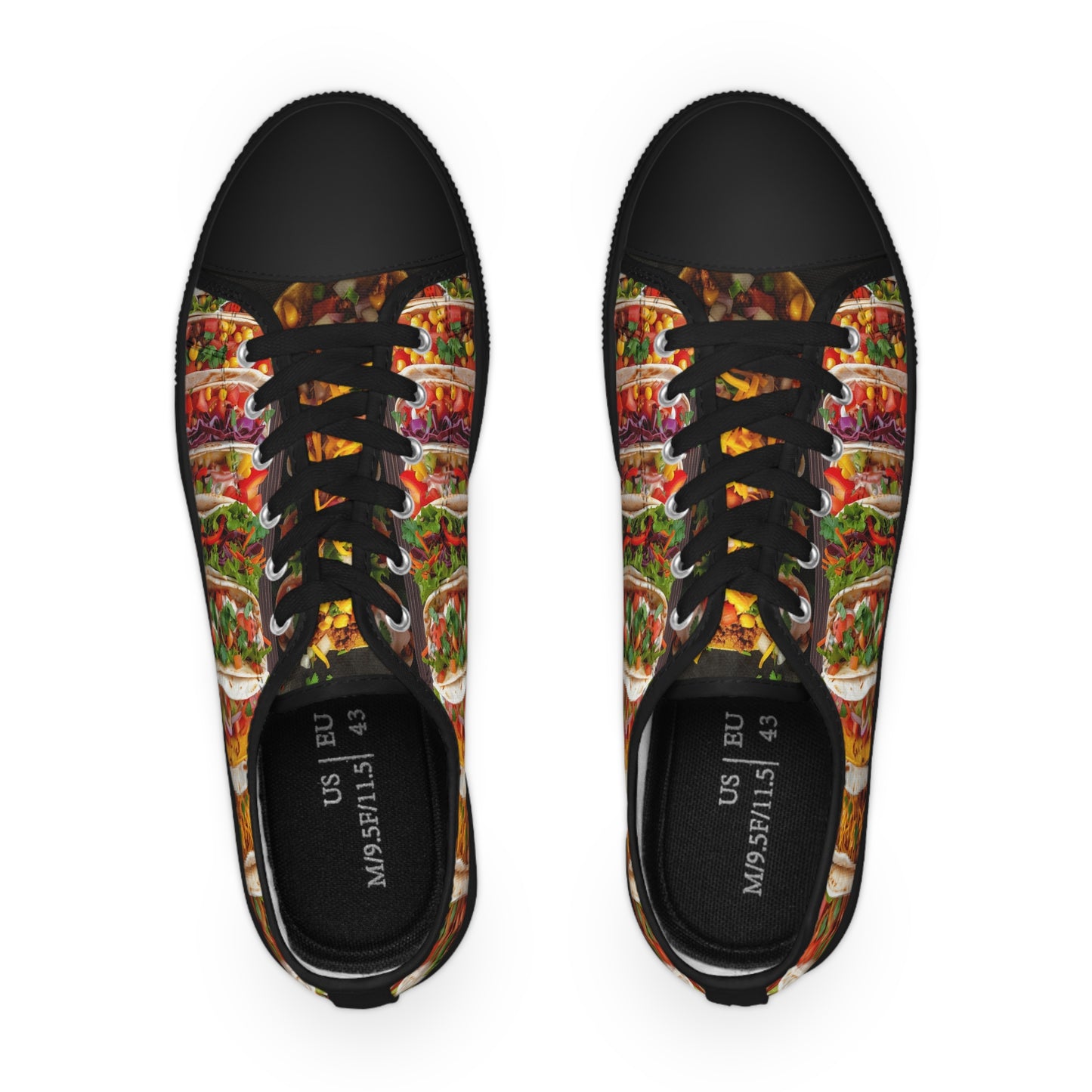 Tacos Men's Low Top Sneakers