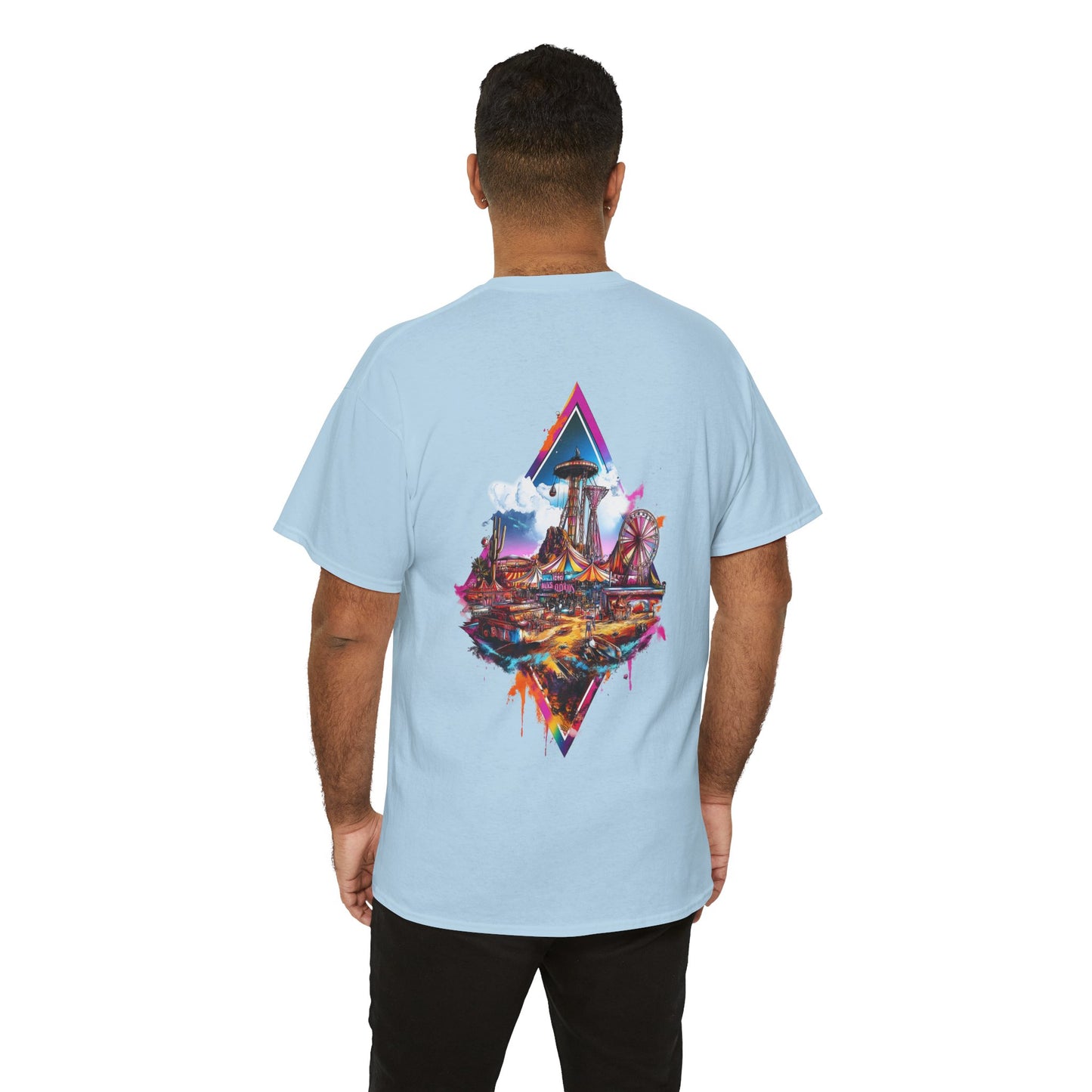 Travelling Circus Unisex Heavy Cotton Tee