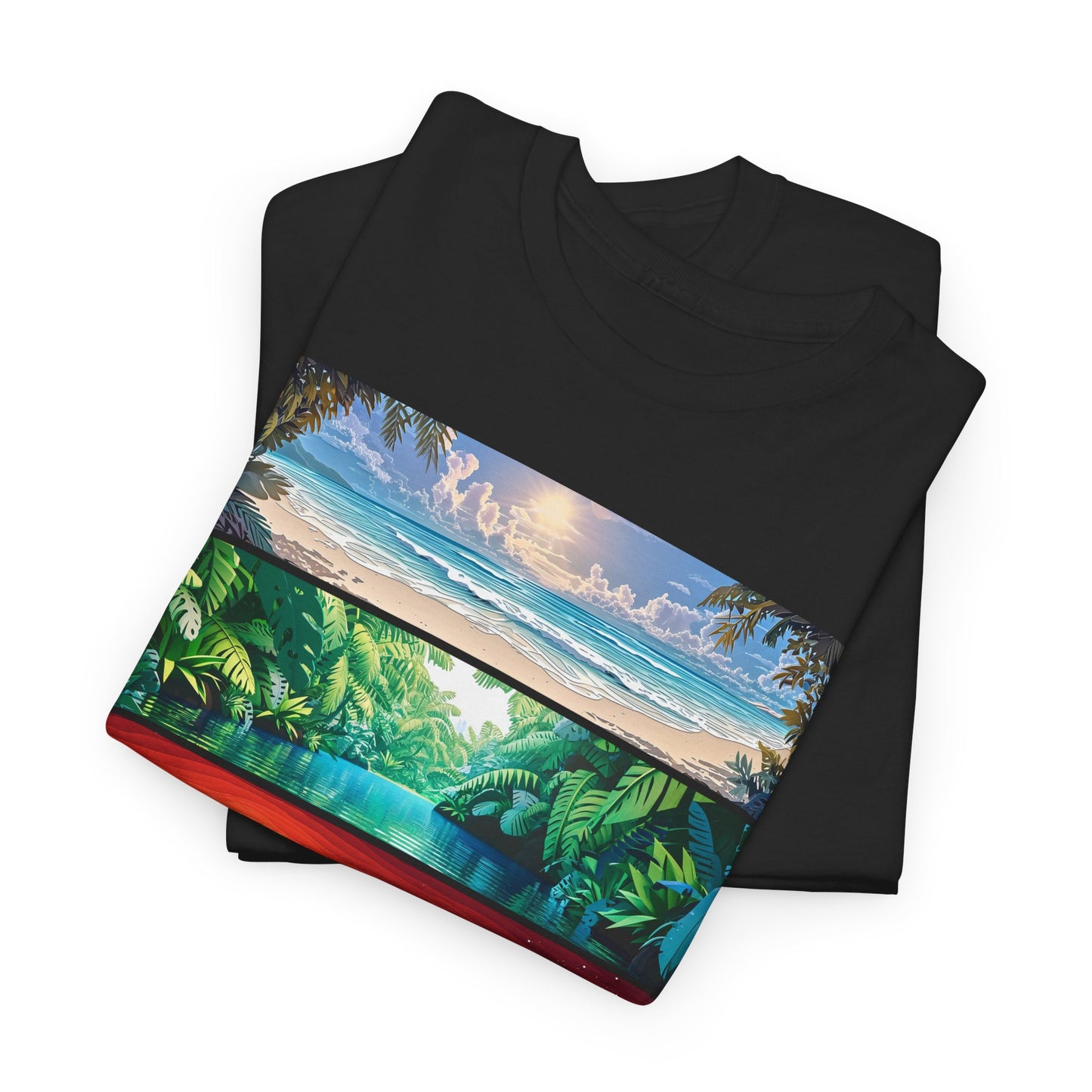 Beach To City Unisex Heavy Cotton Tee