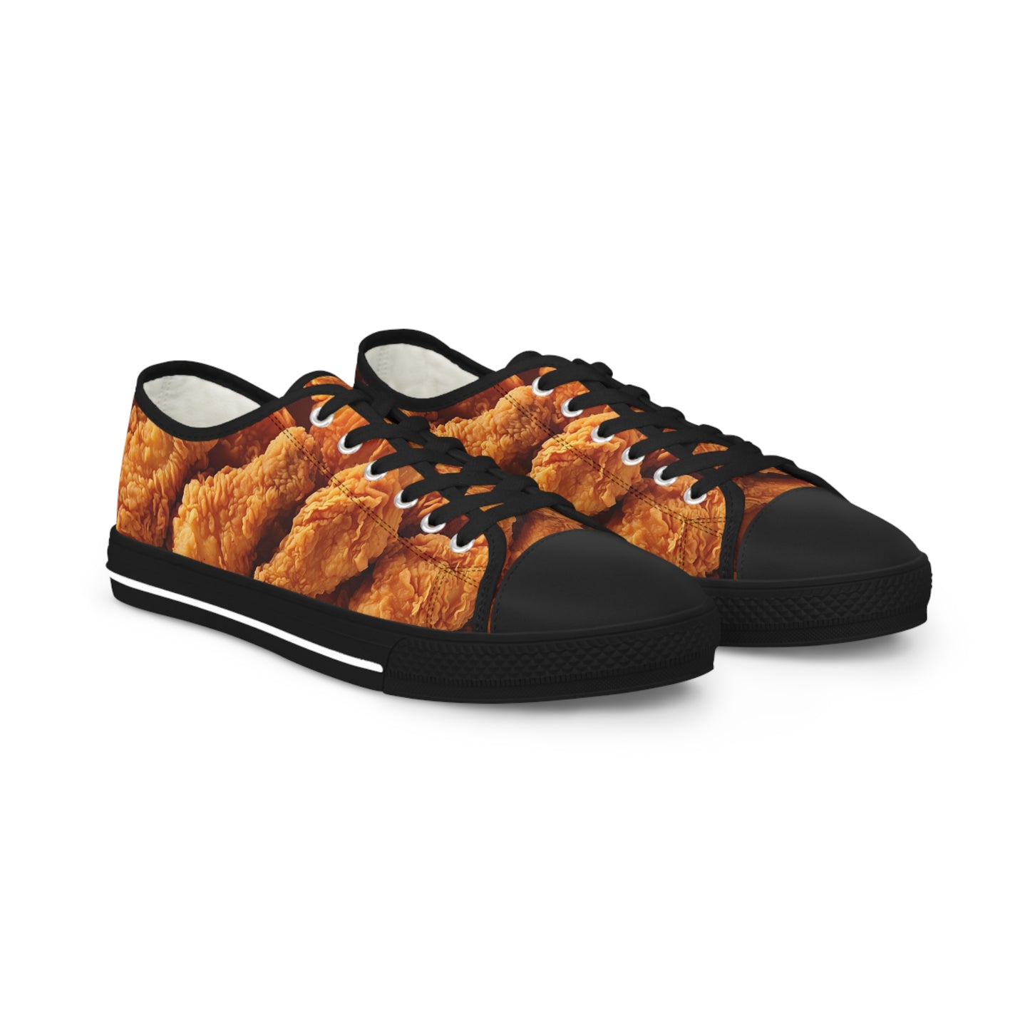 Fried Chicken Men's Low Top Food Shoes