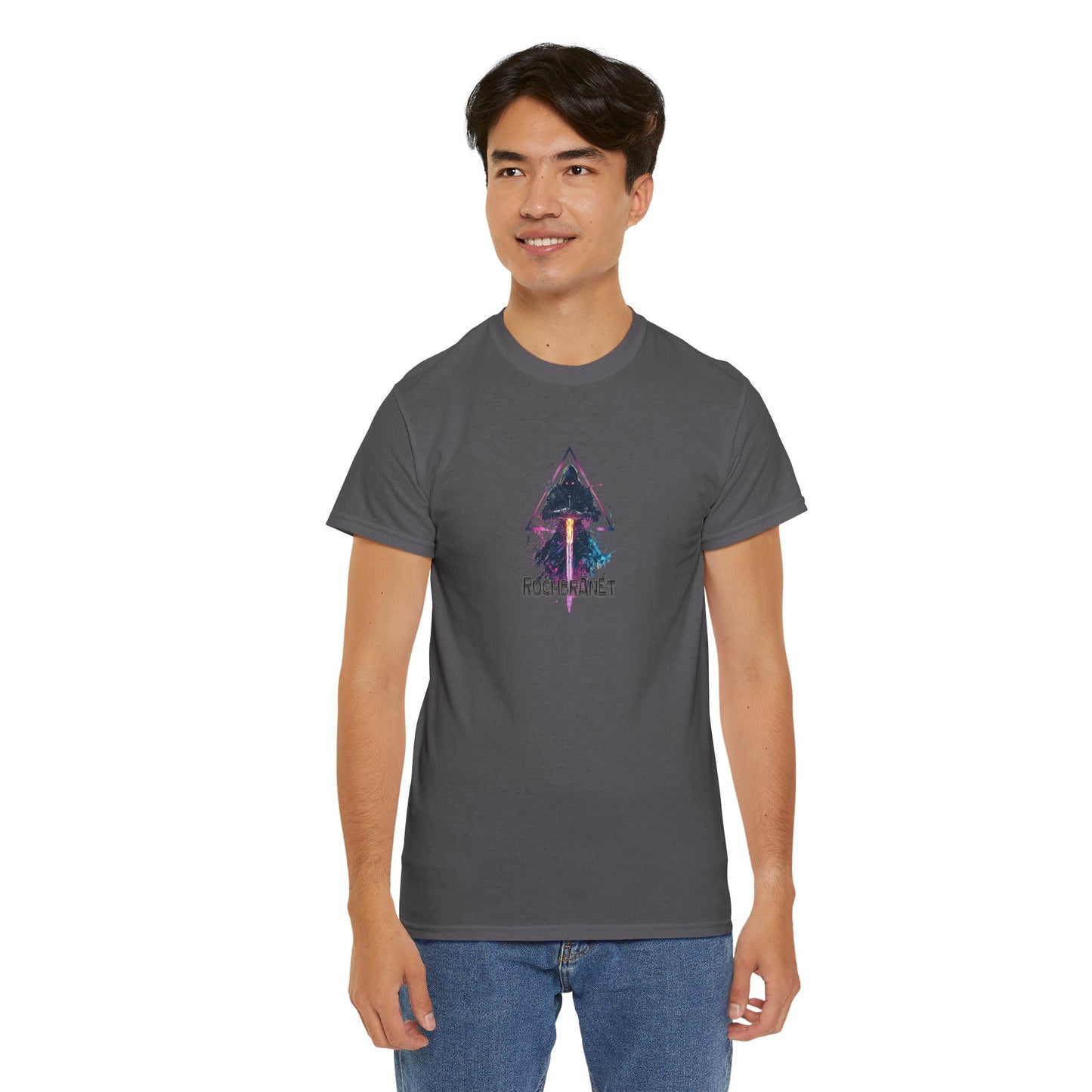 Dark Medievil Knight Unisex Heavy Cotton Tee