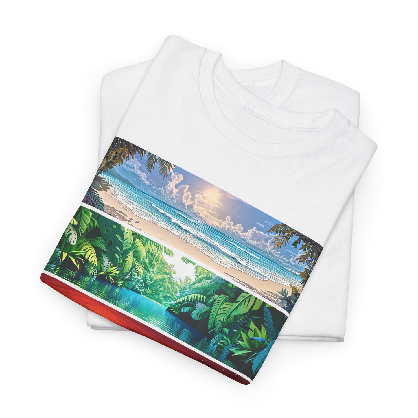 Beach To City Unisex Heavy Cotton Tee