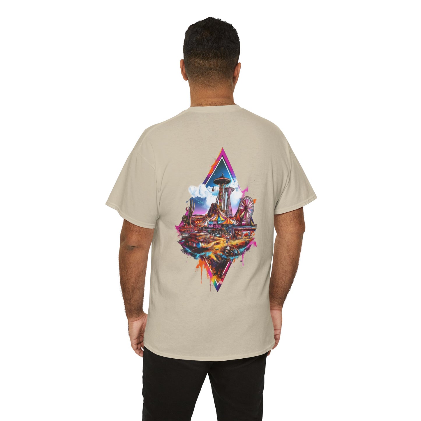 Travelling Circus Unisex Heavy Cotton Tee